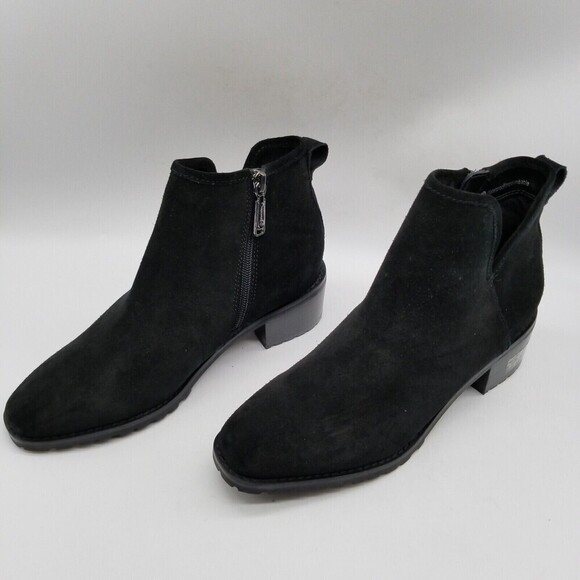 Blondo Womens Sawyer Waterproof Suede Ankle Bootie 6 - Picture 2 of 8